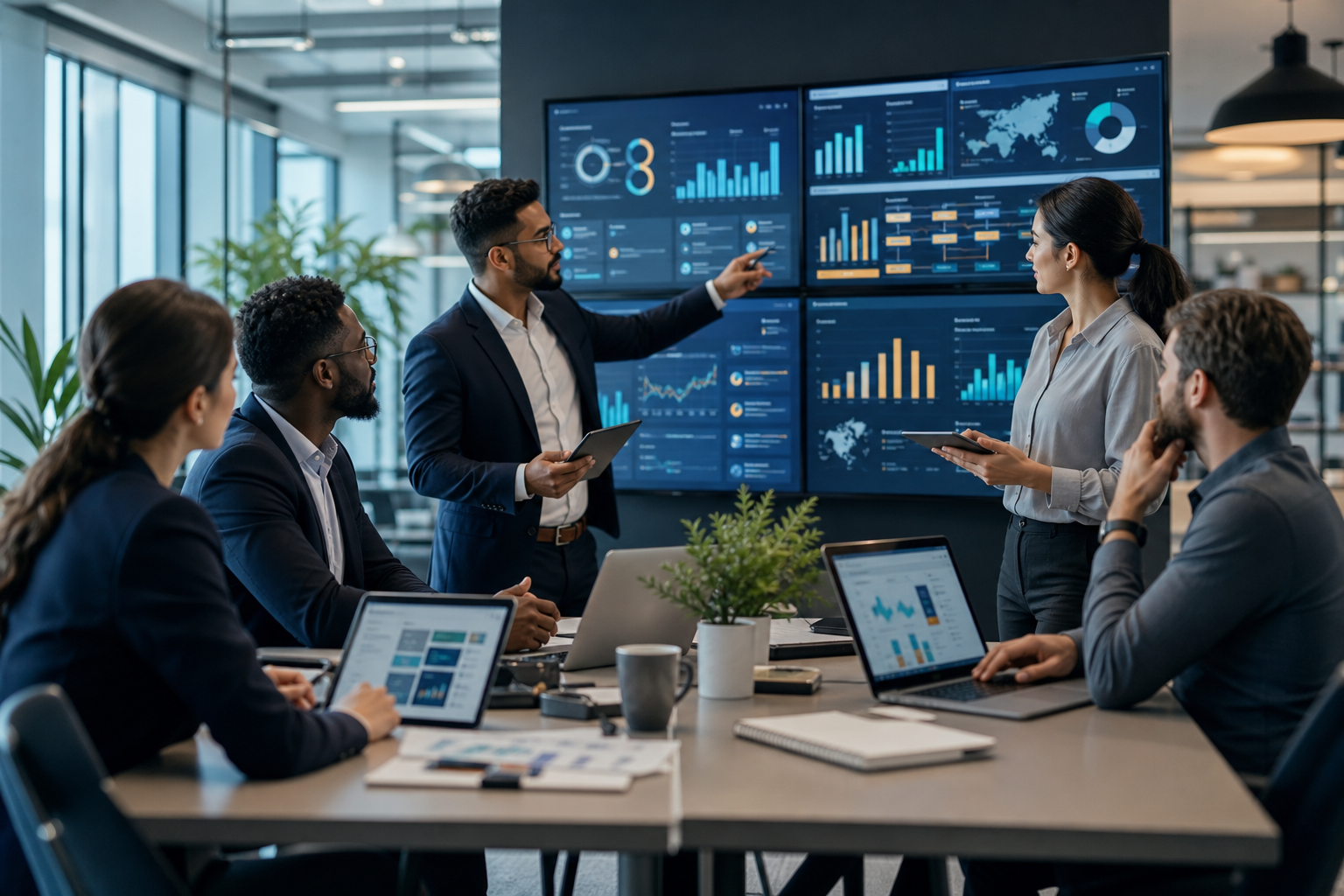 ERP & CRM Systems visualization